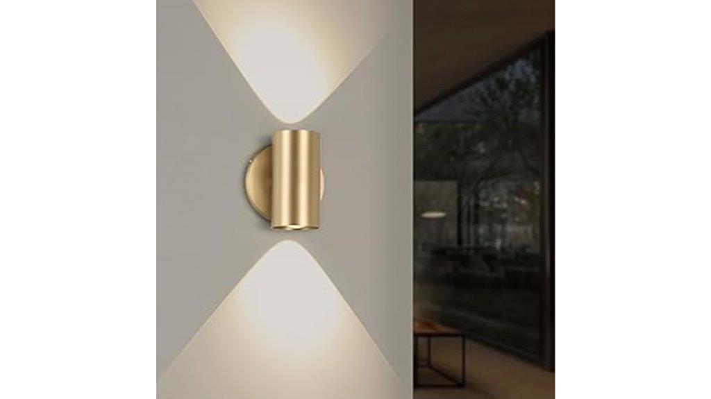 dimmable led wall sconce
