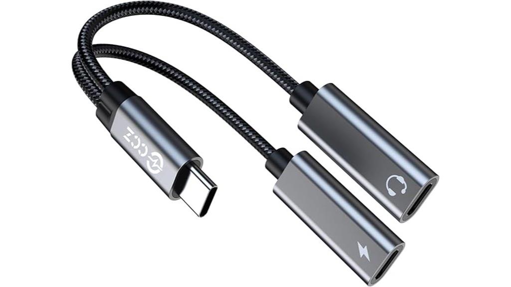 dual audio charger splitter