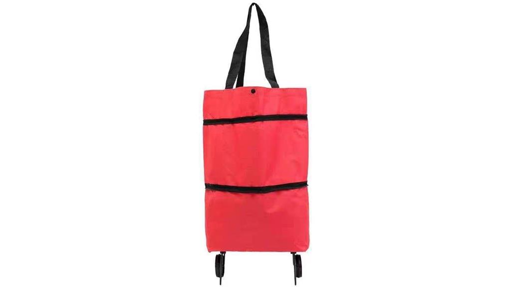 dual purpose foldable trolley