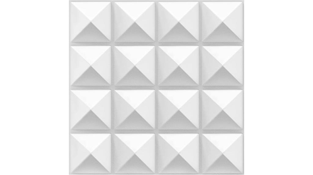 eight 12x12x1 panels
