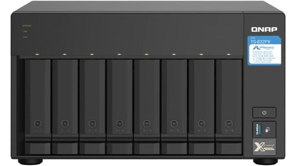 eight bay high capacity nas