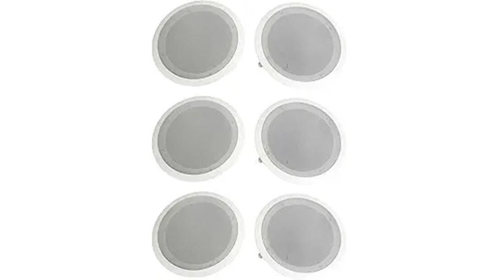eight inch dual speakers