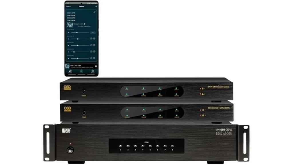 eight zone audio system