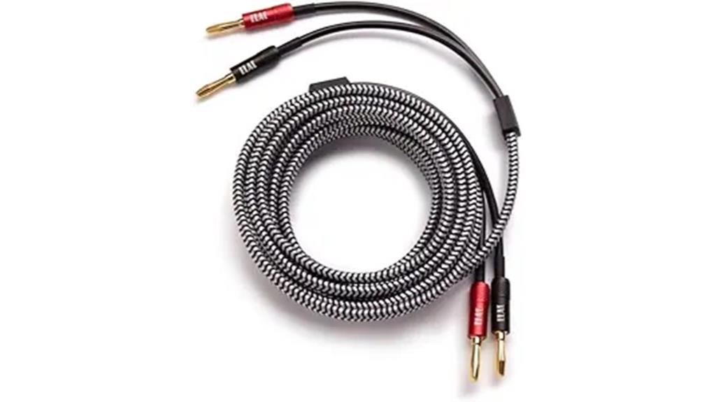 elac 15ft speaker cables