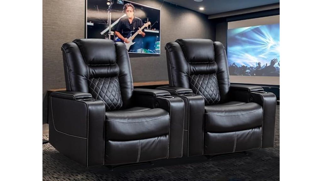 electric recliner chair set