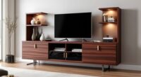 elegant versatile media furniture