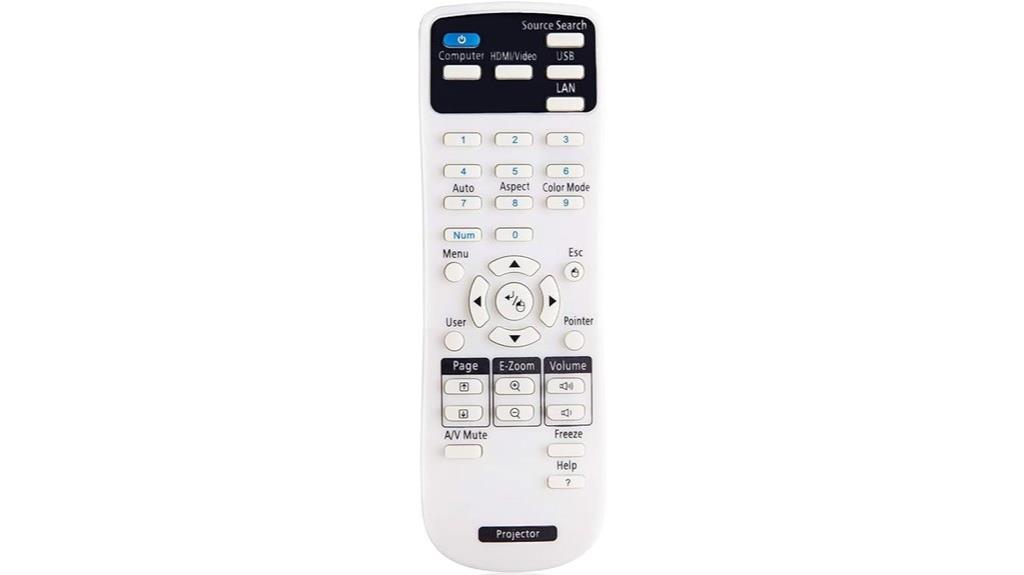 epson projector remote control