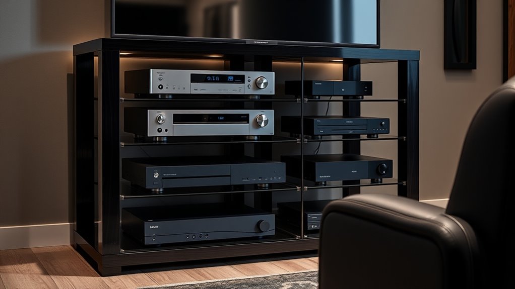 equipment rack selection criteria