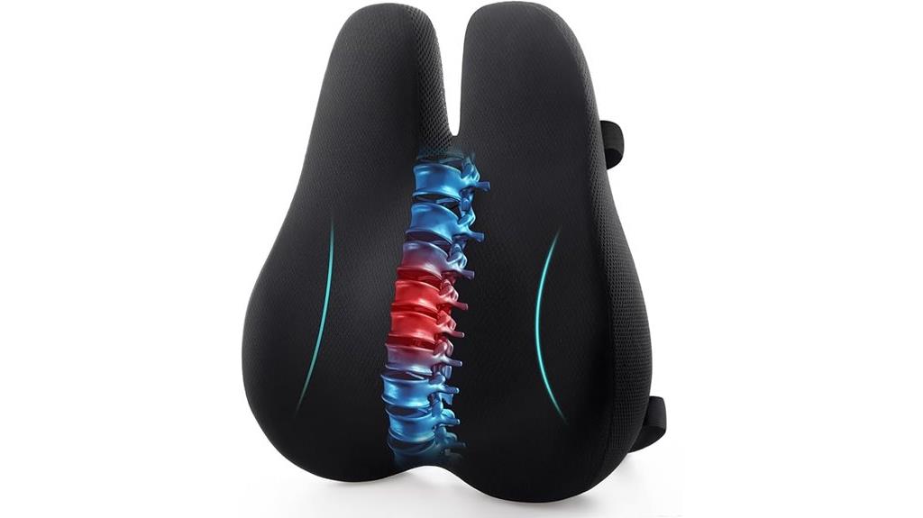 ergonomic lumbar backrest
