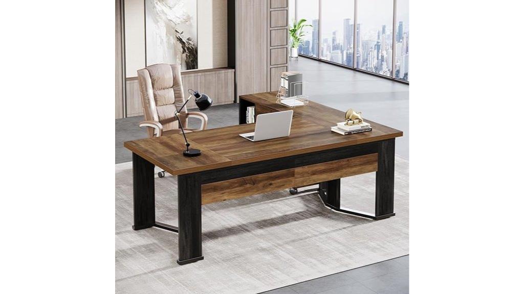 executive l shaped desk