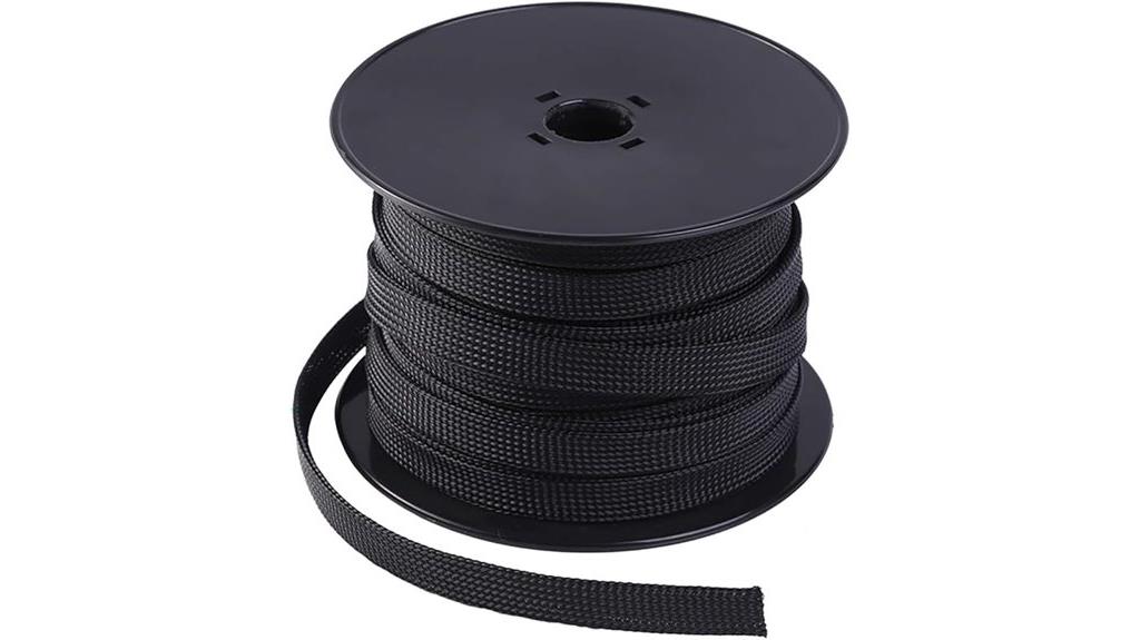 expandable braided cable sleeve