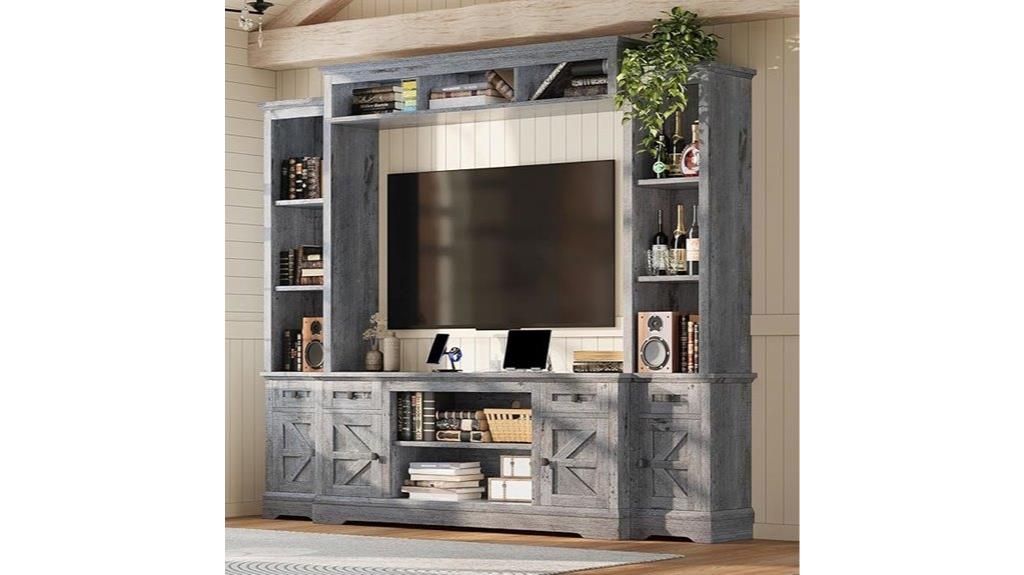 farmhouse wall unit
