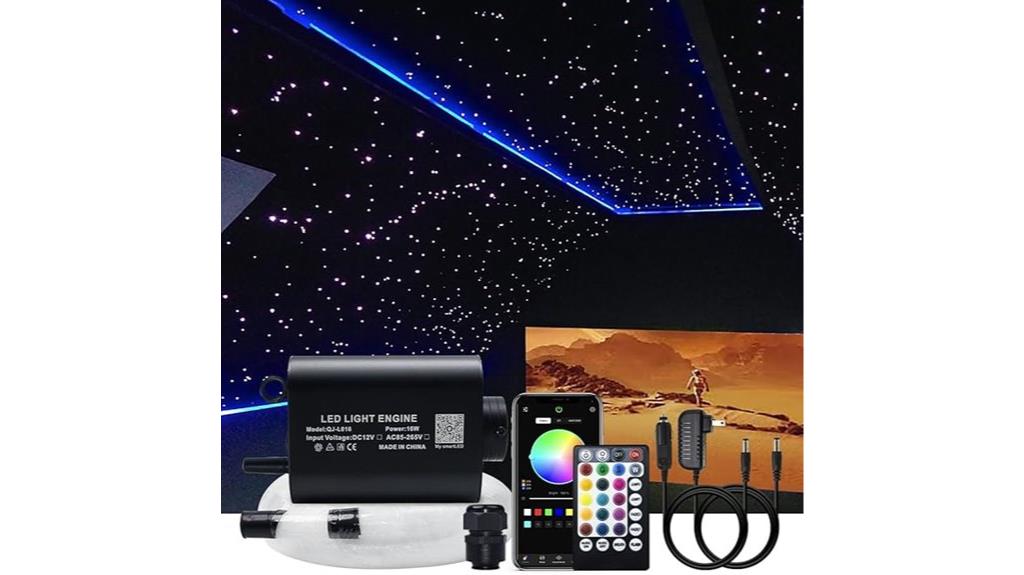 fiber optic star ceiling kit