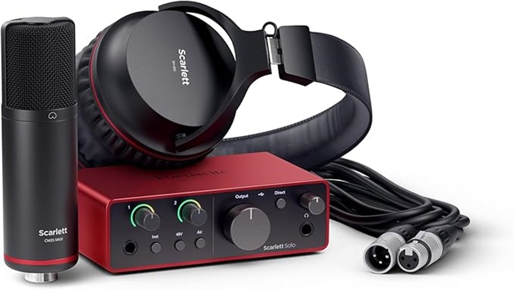 focusrite scarlett solo bundle