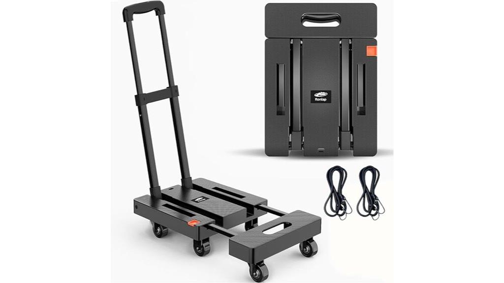 foldable hand truck wheels