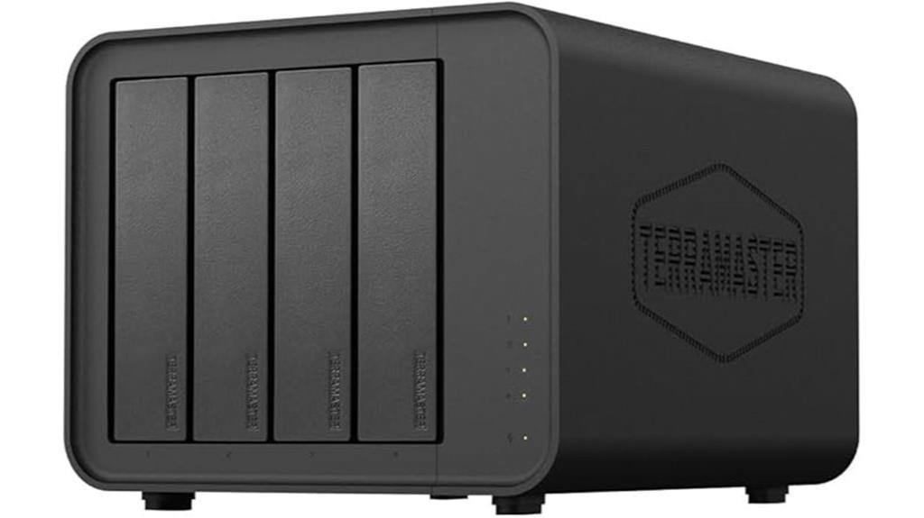 four bay nas device