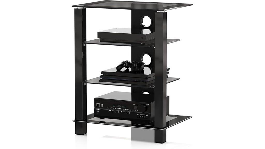 four tier media storage