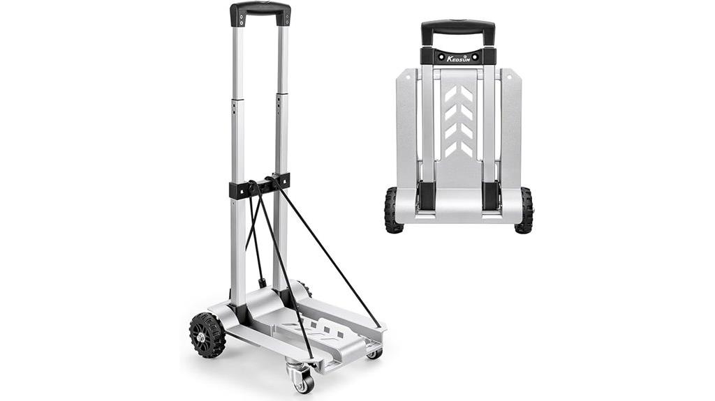four wheel luggage cart