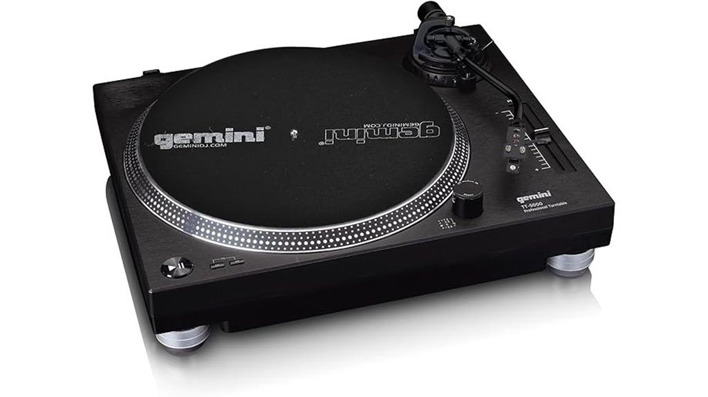 gemini tt 5000 vinyl turntable