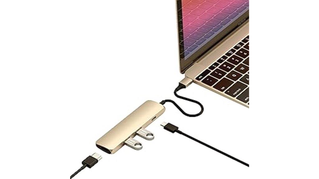 gold slim 4 in 1 adapter