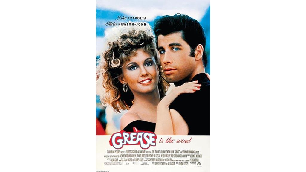 grease movie poster print