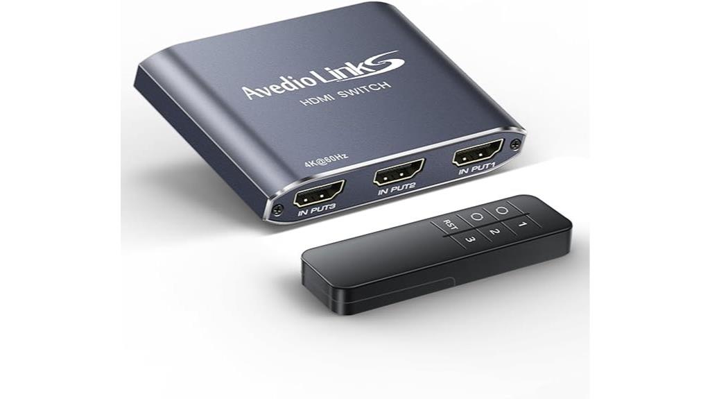 hdmi switch with remote