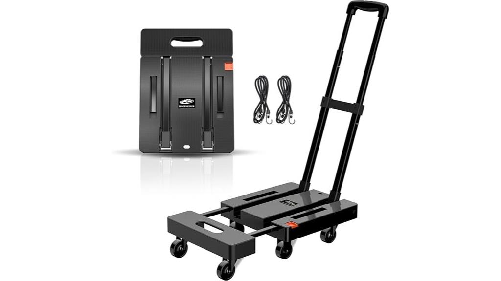 heavy duty folding luggage cart