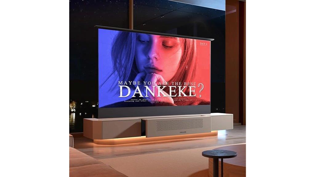 hidden laser cinema cabinet