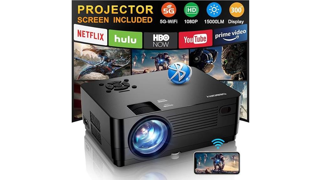 high brightness portable projector