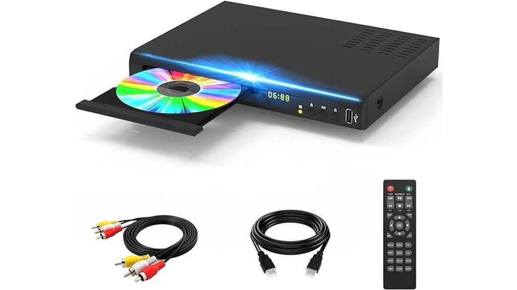 high definition multi output player
