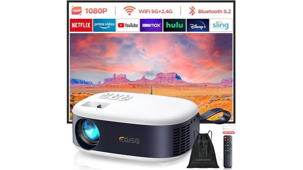 high definition wireless portable projector