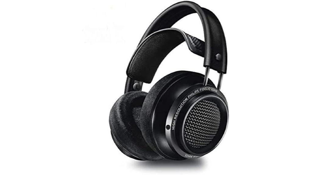 high fidelity open back headphones