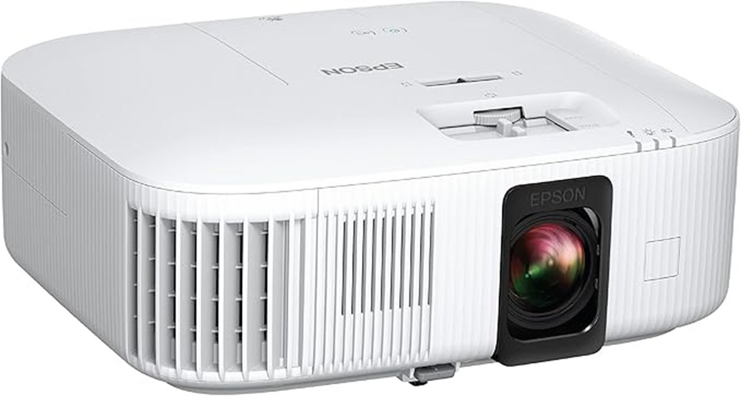 high resolution gaming projector