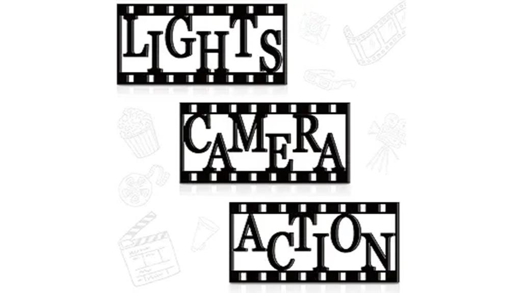 home theater reel decor