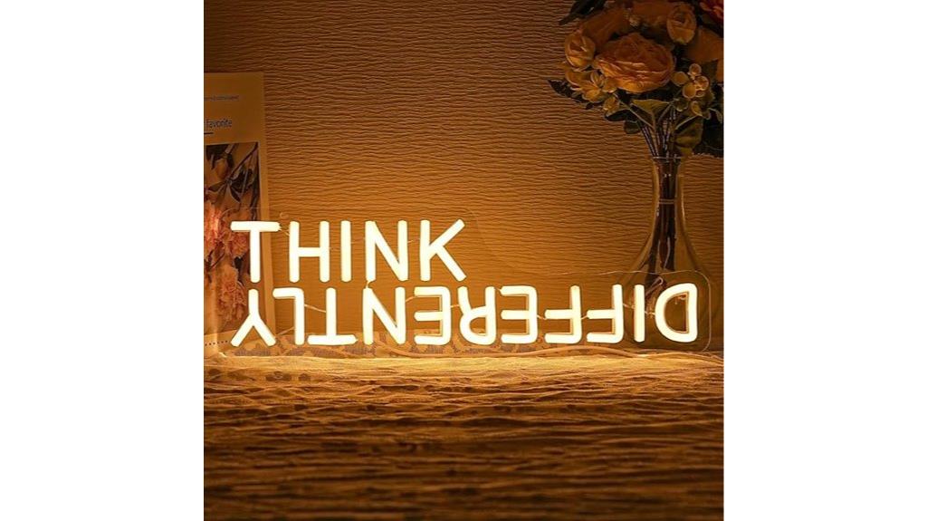 innovative neon wall art