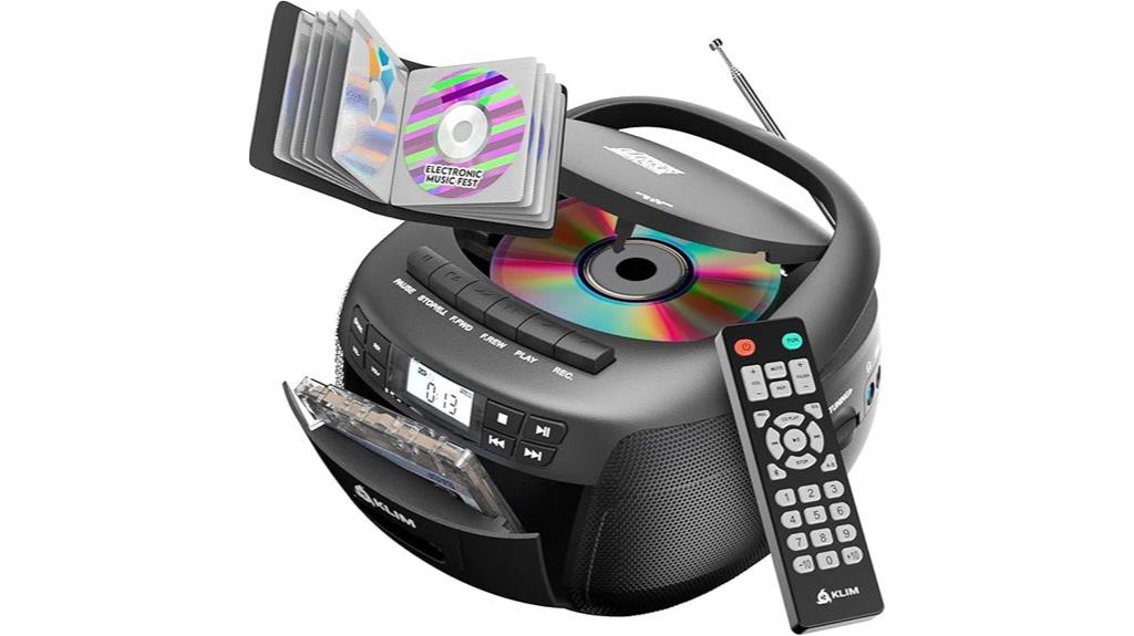 klim bluetooth cd cassette