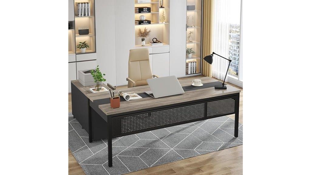 l shaped office desk