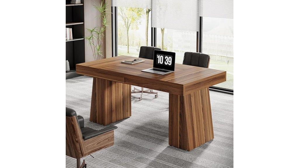 large 55 inch executive desk