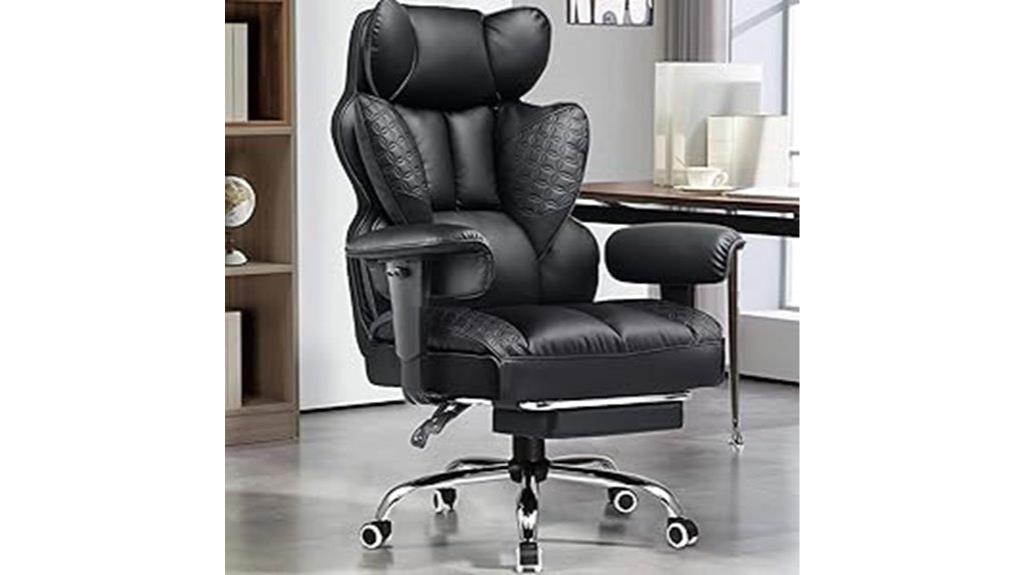 large ergonomic gaming chair