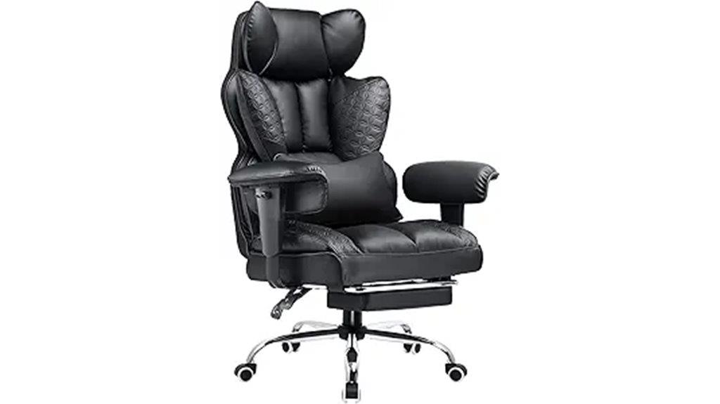 large ergonomic office chair