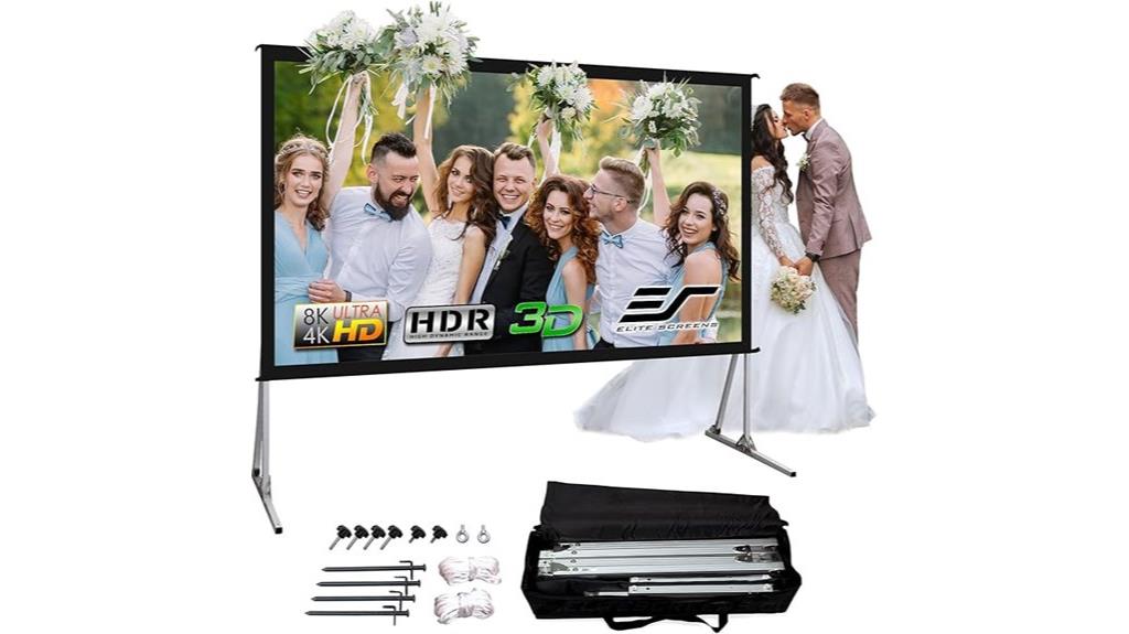 large outdoor portable screen
