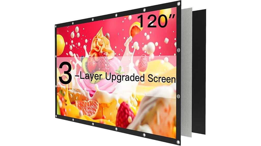 large portable 4k screen