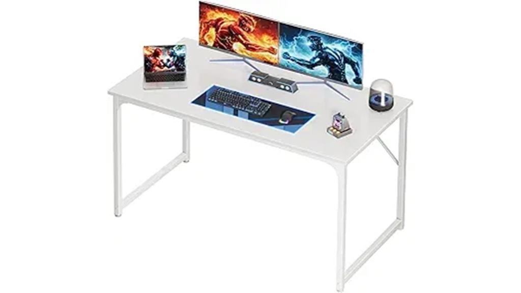 large rectangular office desk