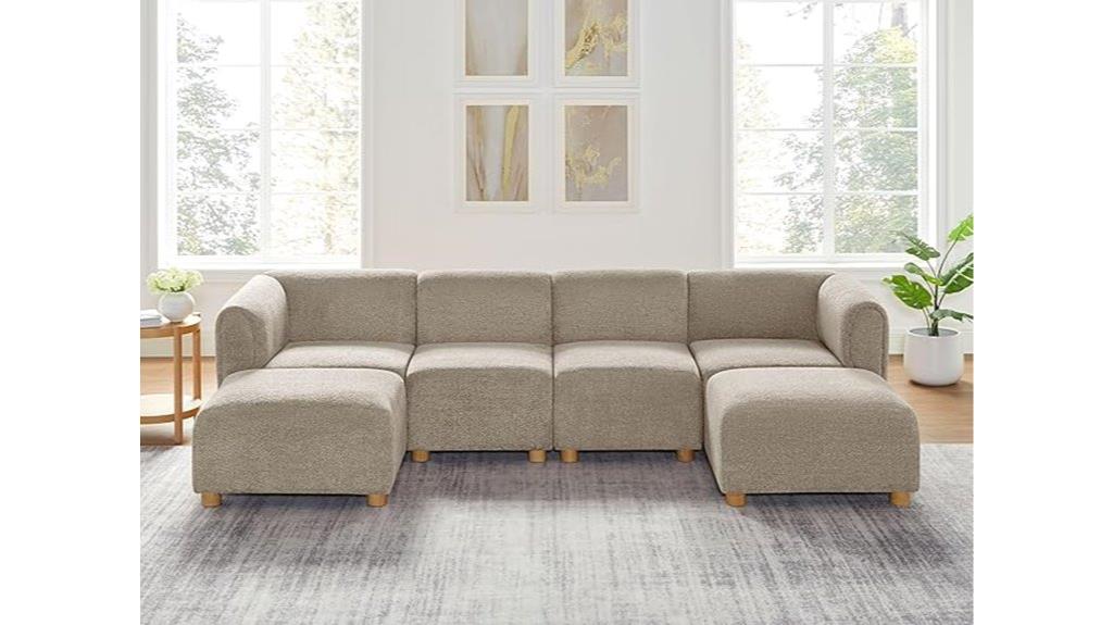 large reversible chaise sectional