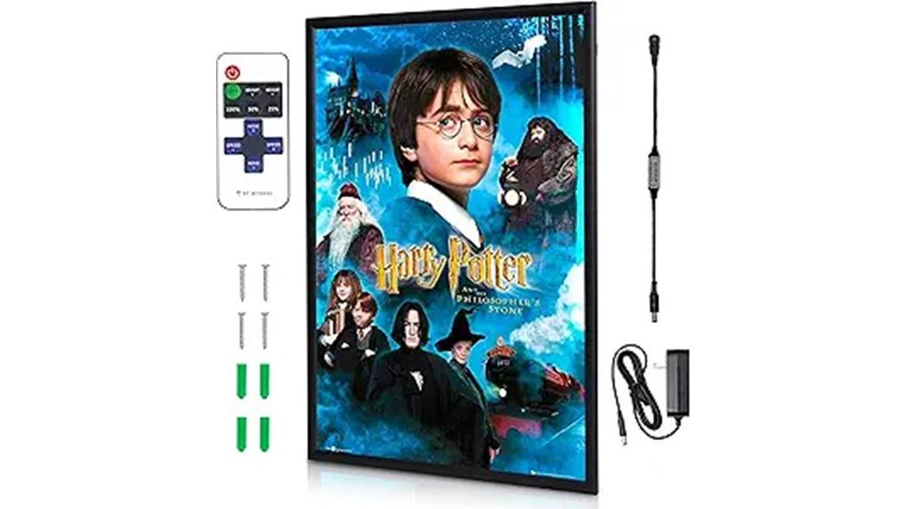 led backlit movie frame