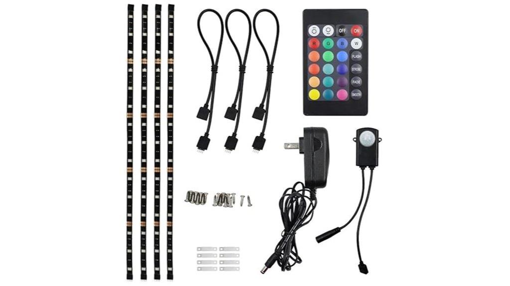led strip lights for displays