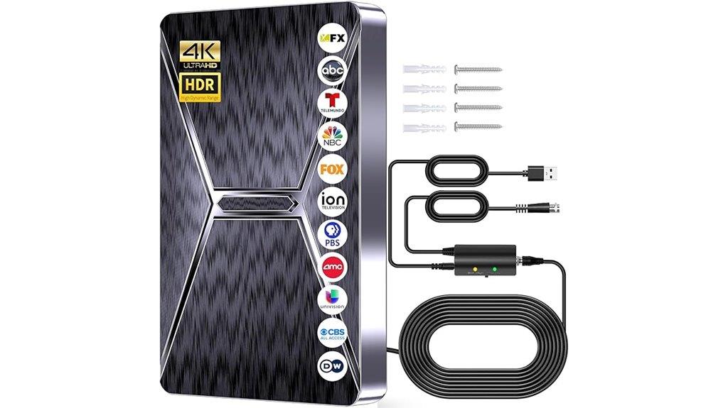 long range indoor tv antenna