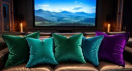 luxury cinema pillow sets