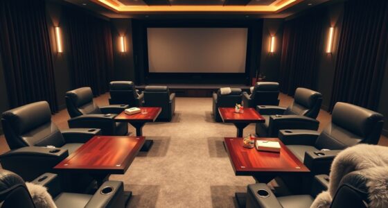 luxury collapsible theater tables