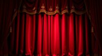 luxury decorative theater curtains